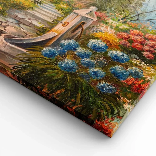 Impression sur toile - Image sur toile - En pleine floraison - 100x40 cm