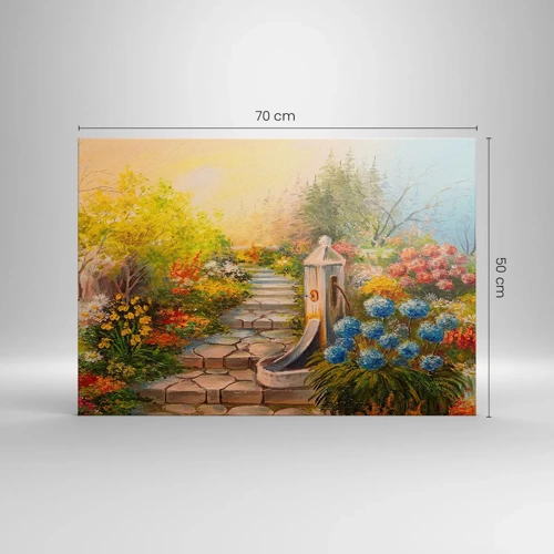 Impression sur toile - Image sur toile - En pleine floraison - 70x50 cm