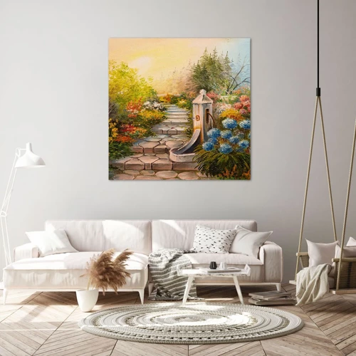 Impression sur toile - Image sur toile - En pleine floraison - 70x70 cm