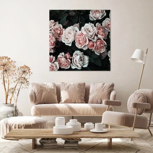 Impression sur toile - Image sur toile - Ensemble de rose - 30x30 cm