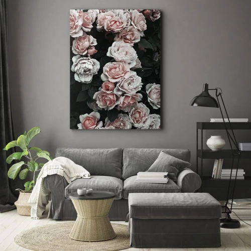 Impression sur toile - Image sur toile - Ensemble de rose - 50x70 cm