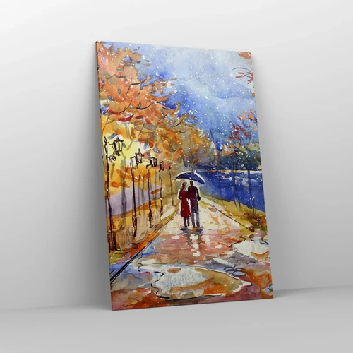 Impression sur toile - Image sur toile - Ensemble jusqu'au bout du temps - 80x120 cm