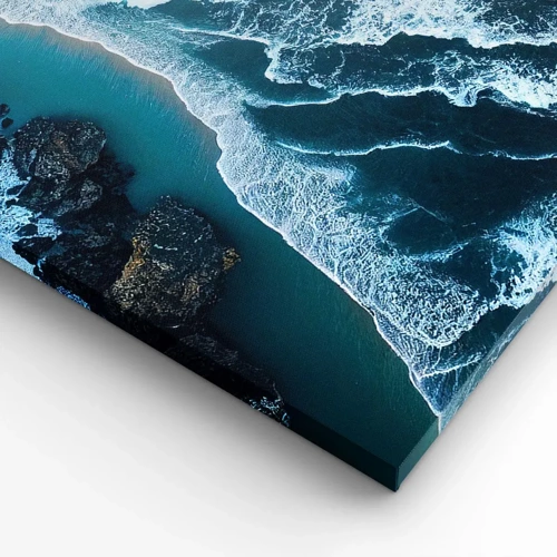 Impression sur toile - Image sur toile - Enveloppé par les vagues - 120x50 cm
