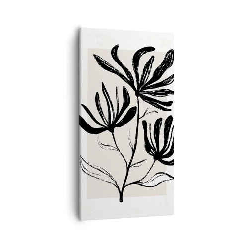 Impression sur toile - Image sur toile - Esquisse pour l'herbier - 55x100 cm