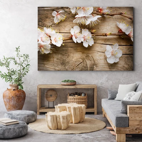 Impression sur toile - Image sur toile - Et c'est devenu le printemps - 100x70 cm