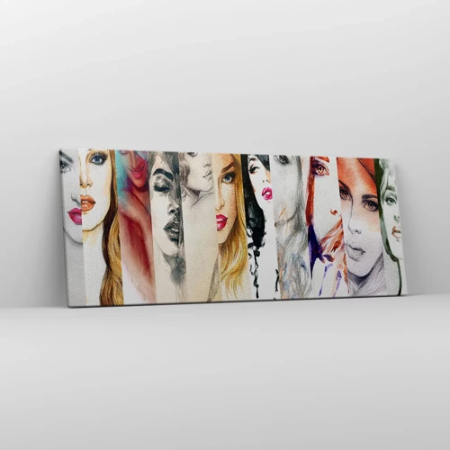 Impression sur toile - Image sur toile - Et c'est toujours TOI - 100x40 cm