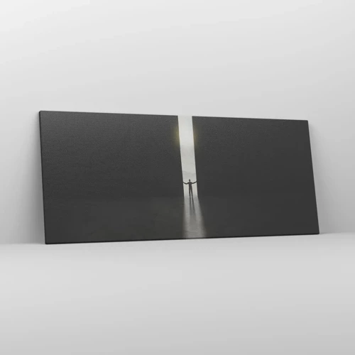 Impression sur toile - Image sur toile - Étape vers un avenir radieux - 120x50 cm