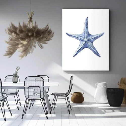 Impression sur toile - Image sur toile - Étoile de mer - 55x100 cm