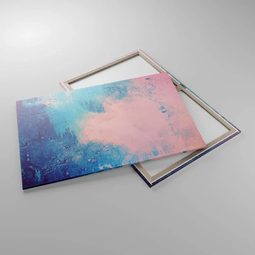 Impression sur toile - Image sur toile - Etreintes bleues - 100x70 cm
