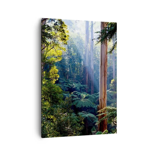 Impression sur toile - Image sur toile - Fable de la forêt - 50x70 cm