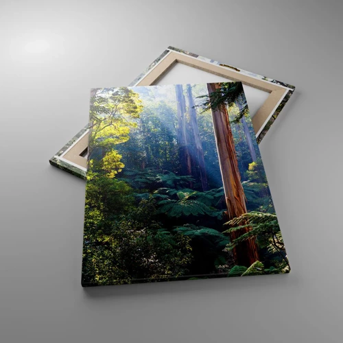 Impression sur toile - Image sur toile - Fable de la forêt - 50x70 cm