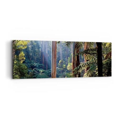 Impression sur toile - Image sur toile - Fable de la forêt - 90x30 cm