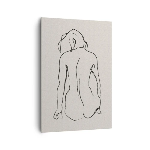 Impression sur toile - Image sur toile - Femme nue - 70x100 cm