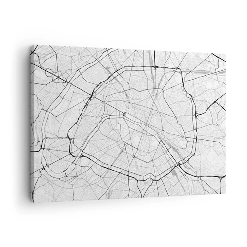 Impression sur toile - Image sur toile - Fleur de Paris - 70x50 cm