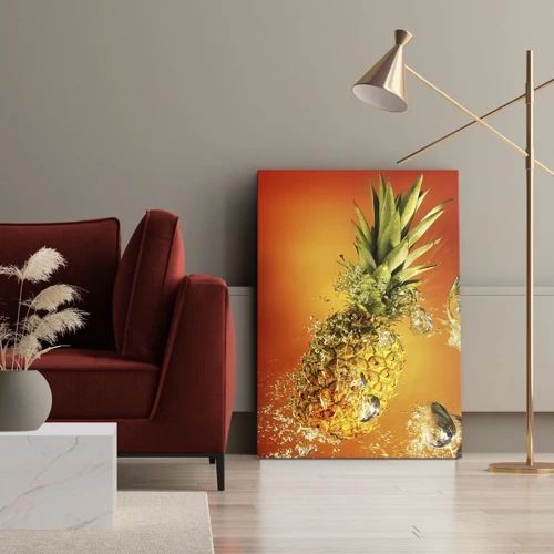 Impression sur toile - Image sur toile - Fraîcheur juteuse tropicale - 50x70 cm