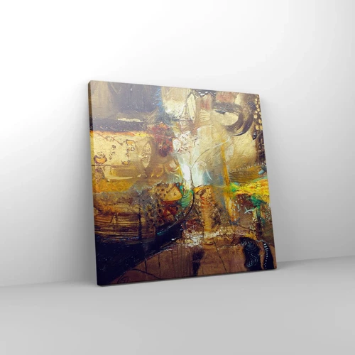 Impression sur toile - Image sur toile - Froid, tiède, chaud - 30x30 cm