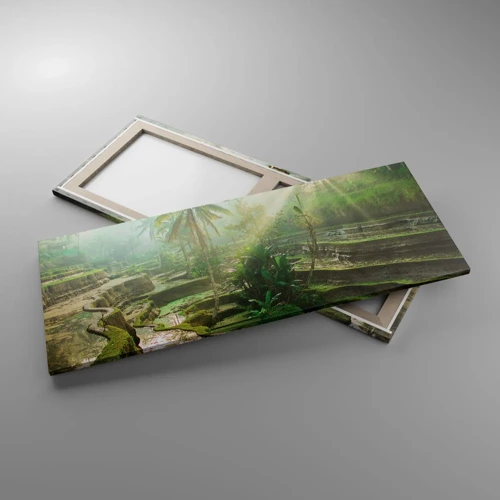 Impression sur toile - Image sur toile - Grandir au soleil - 100x40 cm