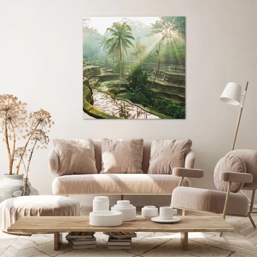 Impression sur toile - Image sur toile - Grandir au soleil - 50x50 cm