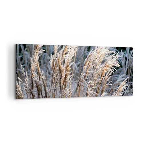 Impression sur toile - Image sur toile - Habillé de givre - 100x40 cm