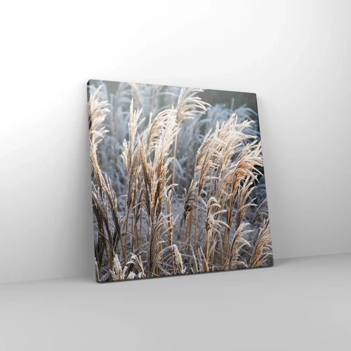 Impression sur toile - Image sur toile - Habillé de givre - 30x30 cm