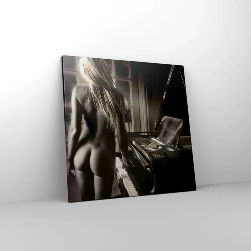 Impression sur toile - Image sur toile - Harmonie parfaite du soir - 50x50 cm
