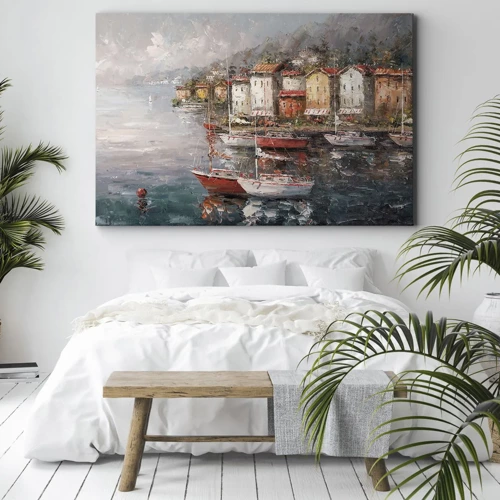 Impression sur toile - Image sur toile - Havre romantique - 120x80 cm