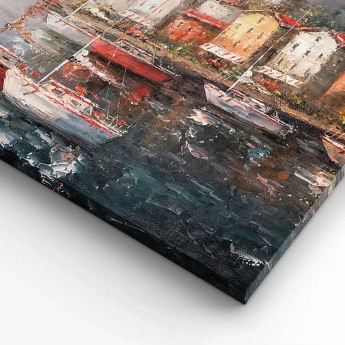 Impression sur toile - Image sur toile - Havre romantique - 30x30 cm
