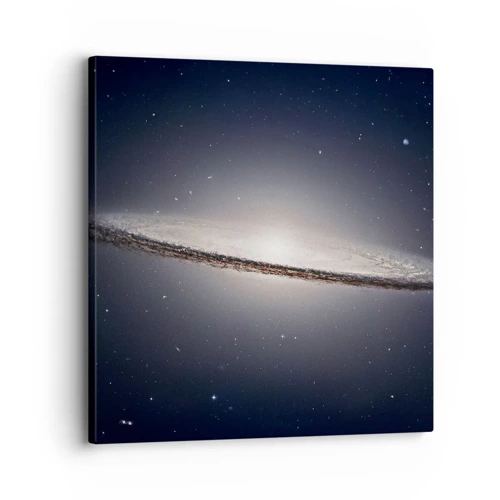 Impression sur toile - Image sur toile - Il y a bien longtemps, dans une galaxie très lointaine… - 30x30 cm