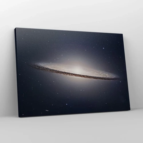 Impression sur toile - Image sur toile - Il y a bien longtemps, dans une galaxie très lointaine… - 70x50 cm