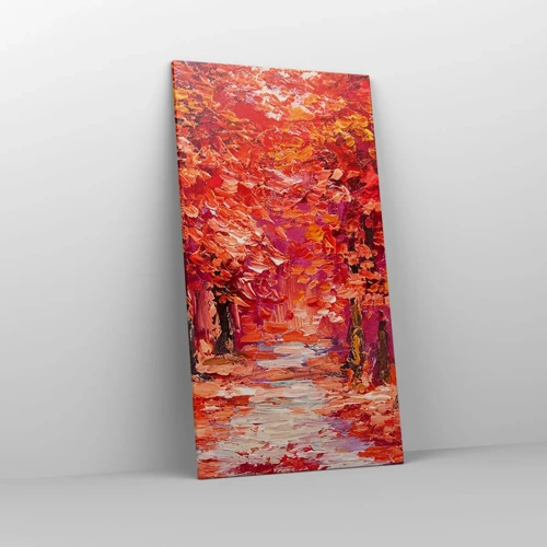 Impression sur toile - Image sur toile - Impression d'automne - 65x120 cm