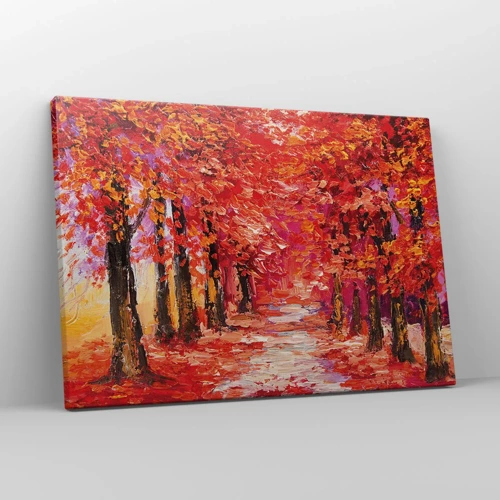 Impression sur toile - Image sur toile - Impression d'automne - 70x50 cm