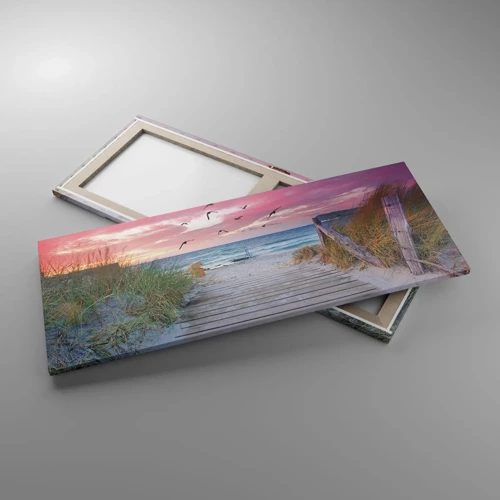 Impression sur toile - Image sur toile - Impression de la Baltique - 100x40 cm