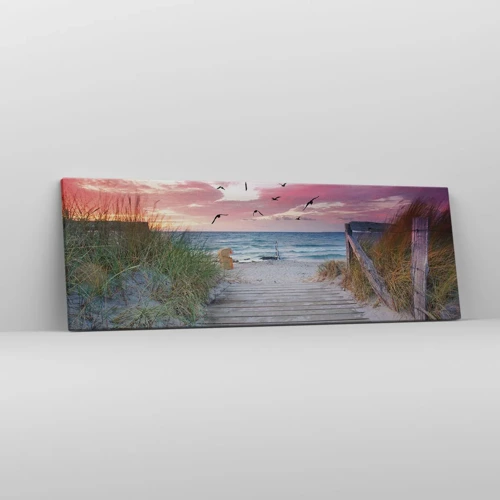 Impression sur toile - Image sur toile - Impression de la Baltique - 90x30 cm