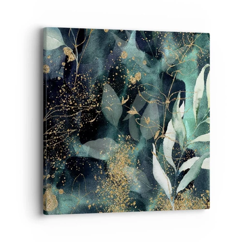 Impression sur toile - Image sur toile - Jardin magique - 40x40 cm