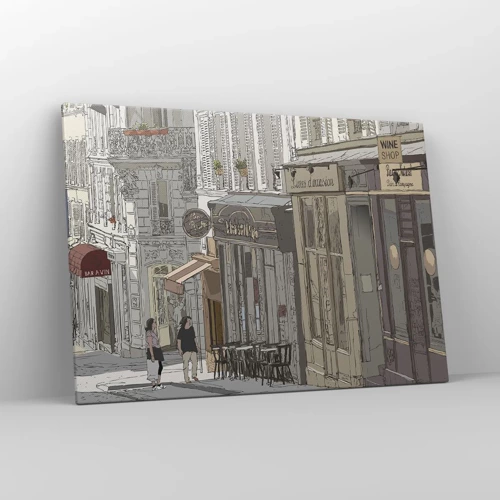 Impression sur toile - Image sur toile - Joie de la ville - 100x70 cm