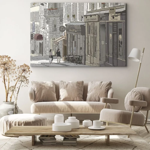 Impression sur toile - Image sur toile - Joie de la ville - 120x80 cm