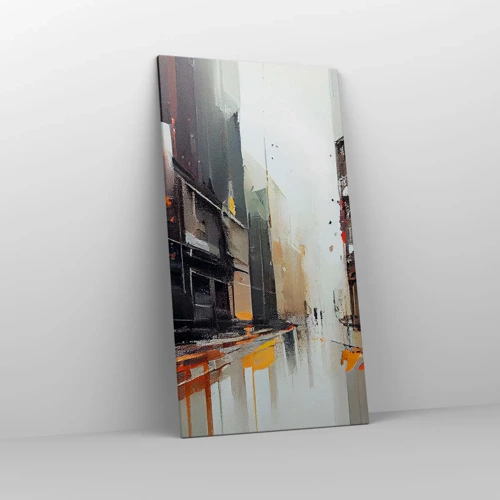 Impression sur toile - Image sur toile - Jour de pluie - 65x120 cm