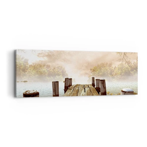 Impression sur toile - Image sur toile - La douce tristesse de l'automne - 90x30 cm