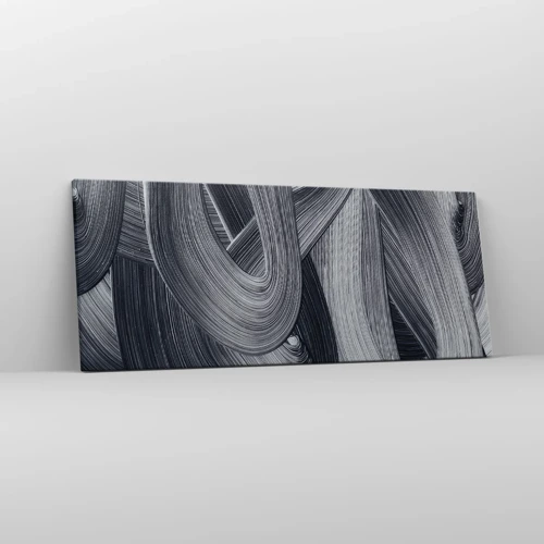 Impression sur toile - Image sur toile - La fluidité de la réalité - 100x40 cm