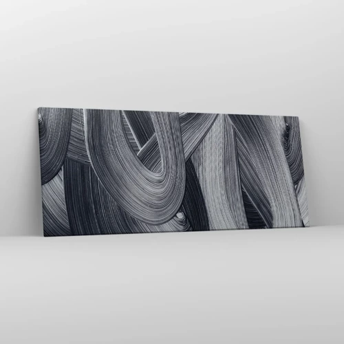 Impression sur toile - Image sur toile - La fluidité de la réalité - 120x50 cm