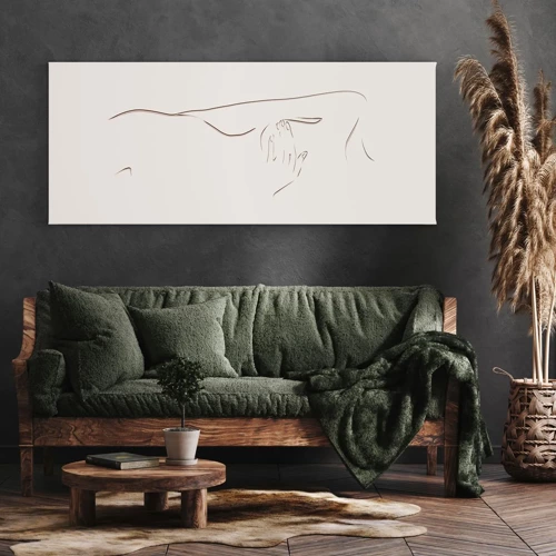 Impression sur toile - Image sur toile - La forme du désir - 120x50 cm