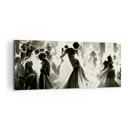 Impression sur toile - Image sur toile - La grande mascarade - 100x40 cm