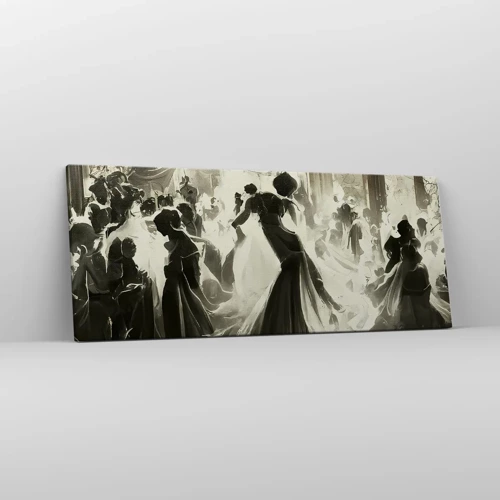 Impression sur toile - Image sur toile - La grande mascarade - 100x40 cm