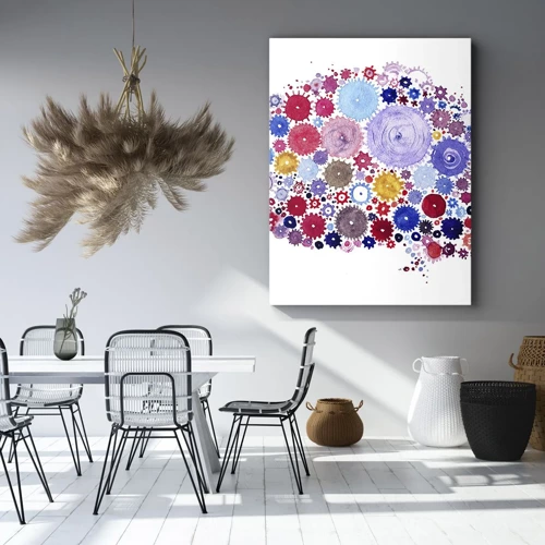 Impression sur toile - Image sur toile - La machine la plus parfaite de la nature - 50x70 cm