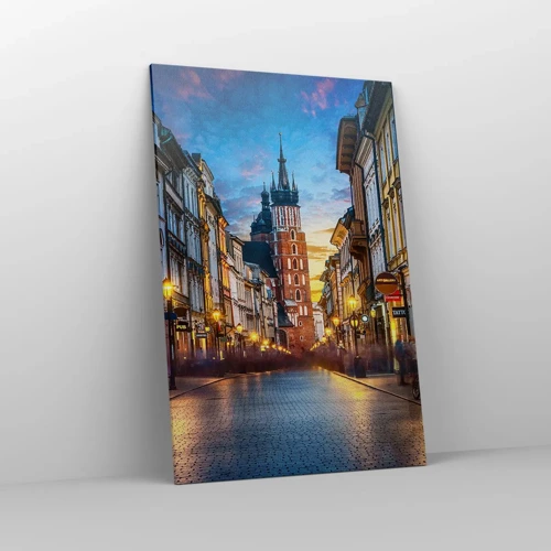 Impression sur toile - Image sur toile - La magie de Cracovie - 80x120 cm