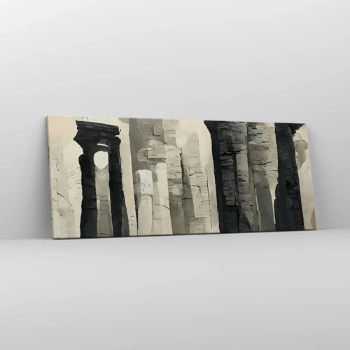 Impression sur toile - Image sur toile - La majesté de l'Antiquité - 100x40 cm