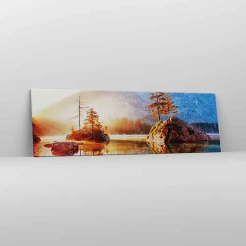 Impression sur toile - Image sur toile - La nature sous un nouveau jour - 160x50 cm