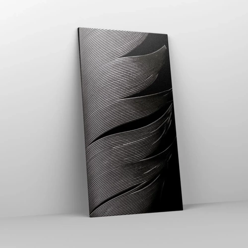 Impression sur toile - Image sur toile - La plume – un design magnifique - 65x120 cm