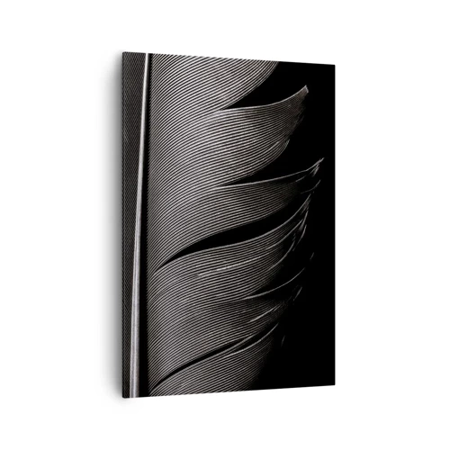 Impression sur toile - Image sur toile - La plume – un design magnifique - 70x100 cm