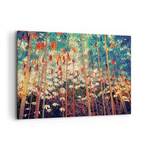 Impression sur toile - Image sur toile - La vie secrète des feuilles - 100x70 cm